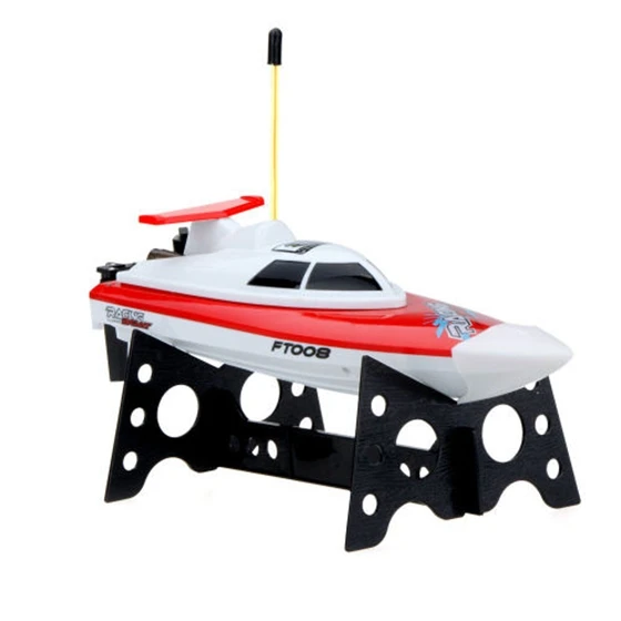 

GPTOYS FT008 RC 2CH Brush Vector High Speed Racing Boat Speedboat Toy Red