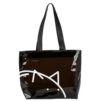 

Fashion Women Messenger Shoulder Bag Candy Color Pig Waterproof Handle Beach Bag Sac Seau Grande Capacité