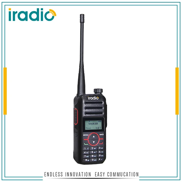 Iradio DM-580 FCC Сертификация двухстороннее радио IP66 водонепроницаемый 2 таймслота DMR радио профессиональное радио