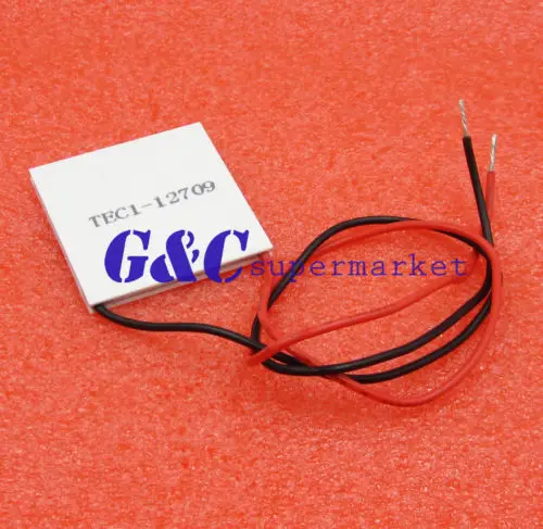 

TEC1-12709 Heatsink Thermoelectric Cooler Cooling Peltier Plate Module