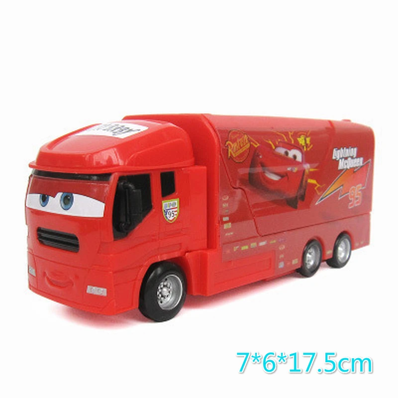 Disney Pixar Тачки 2 3 Джексон шторм грузовик Мак дядя игрушки Молния Маккуин 1:55 литая