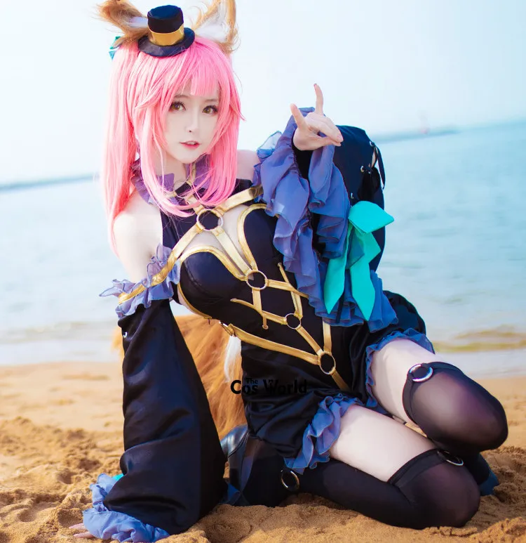 Форменная форма Fate EXTRA Magic Tamamo no Mae костюмы для косплея аниме| |