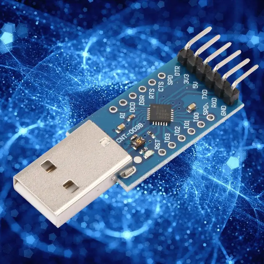 CP2104 модуль USB 2 0 в TTL UART 6 контактный последовательный преобразователь плата с
