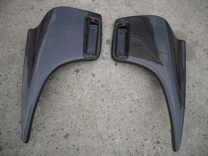 For 1993-1998 Supra MKIV MK4 JZ80 TRD Style Rear Spoiler Legs(Pair) carbon Fiber