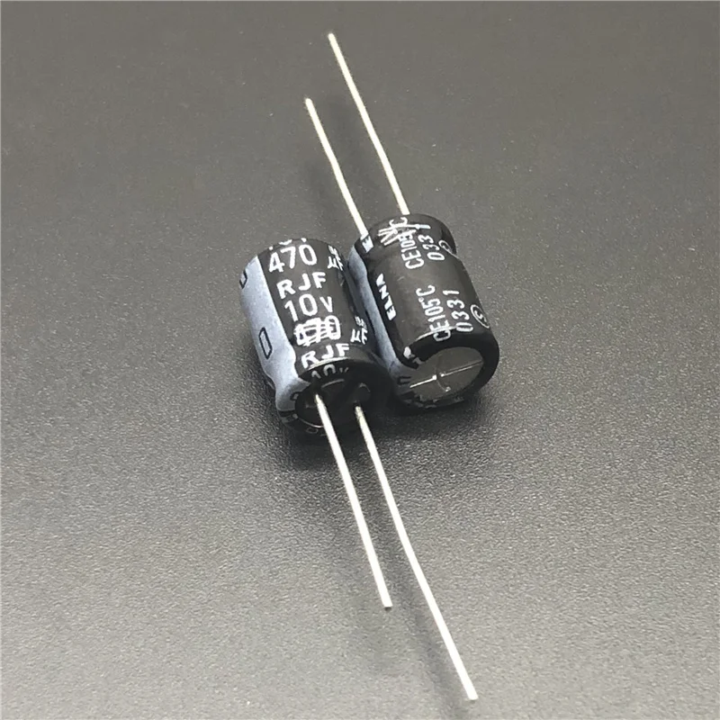 10Pcs/100Pcs 470uF 10V Japan ELNA RJF Series 8x11.5mm 10V470uF Super Low Impedance High Reliability Audio Capacitor | Электронные