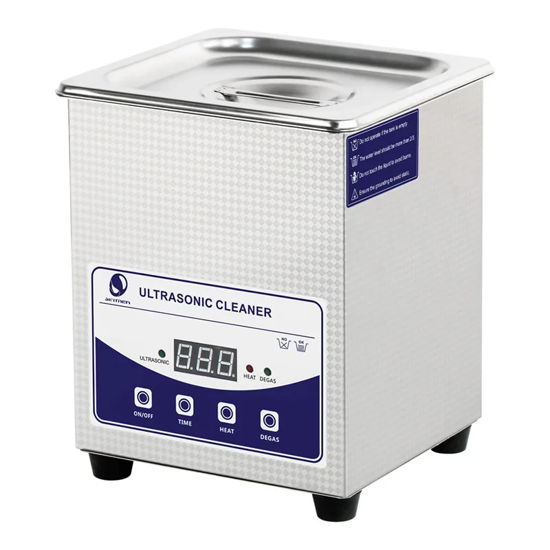 

Skymen Ultrasonic Cleaner 60W 40kHz Bath Digital Ultrasound Sonic Cleaner Heat for Home Industry Lab Clinic Cleaning Machine