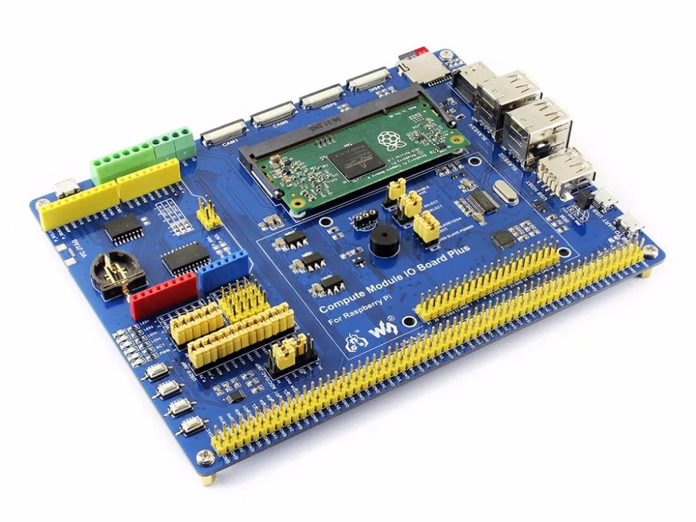 Raspberry Pi вычислительный модуль 3 набора для разработки Тип B с CM3, 7 дюймов HDMI ЖК-дисплей, DS18B20, Мощность адаптер переменного тока, Pi Zero Камера кабель