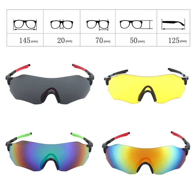 

Polarized Cycling Eyewear Safty Googles Glasses Bicycle Sunglasses Frame Bike Sunglasses Riding Protection Cycling Goggles