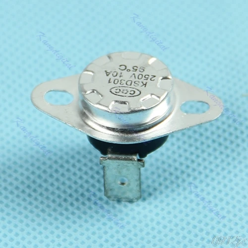 

Normal Close Temperature Controlled Switch Thermostat 250V 10A 1pc KSD301 95C- New Drop ship Dls HOmeful