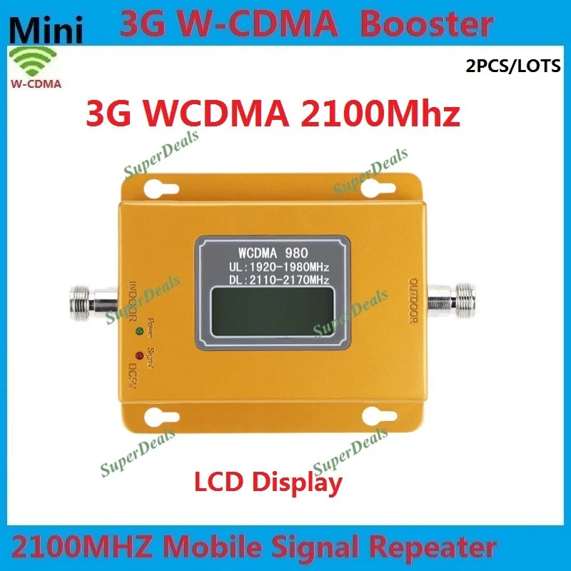 

75dB 3G celular signal booster WCDMA 2100MHz mobile phone signal repeater 3G signal amplifier , cell phone signal booster