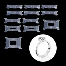 12Pcs Invisible Ring Size Adjuster for Loose Ring Size Reducer Spacer Ring Guard