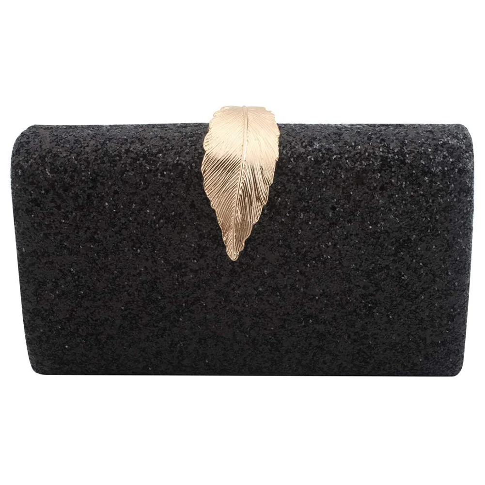 

LJL-Women Evening Clutch Bag Glitter Purse Fashion Handbags For Dance Wedding Party Prom Bride
