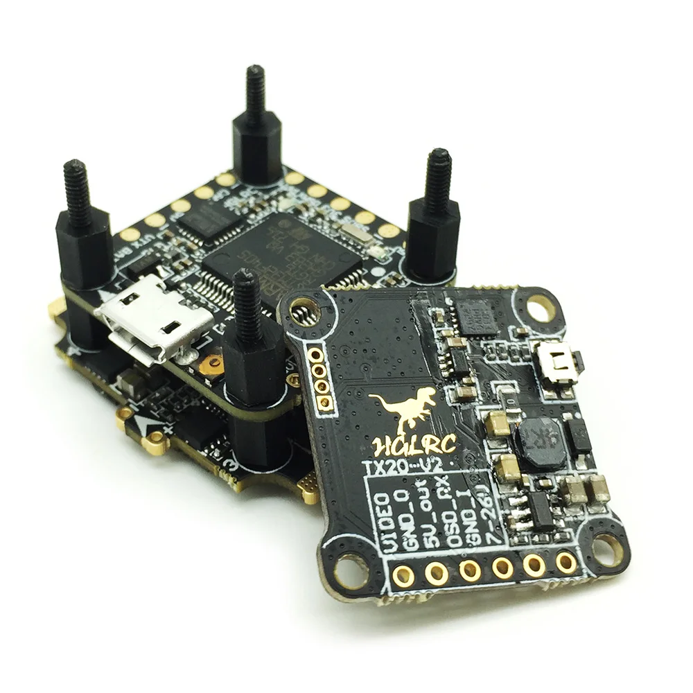XJB F428-TX20.V2 F4 Flight Controller OSD 4in1 28A Blheli_S ESC 5.8G FPV Transmitter for RC Quadcopter Racing Drone Multicopter  (14)