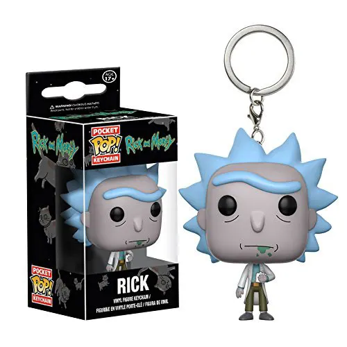 RICK FUNKO POP Wonder Woman игрушка бэймакс история алддин Вегета Игра престолов Брелок фигурка - Цвет: RICK