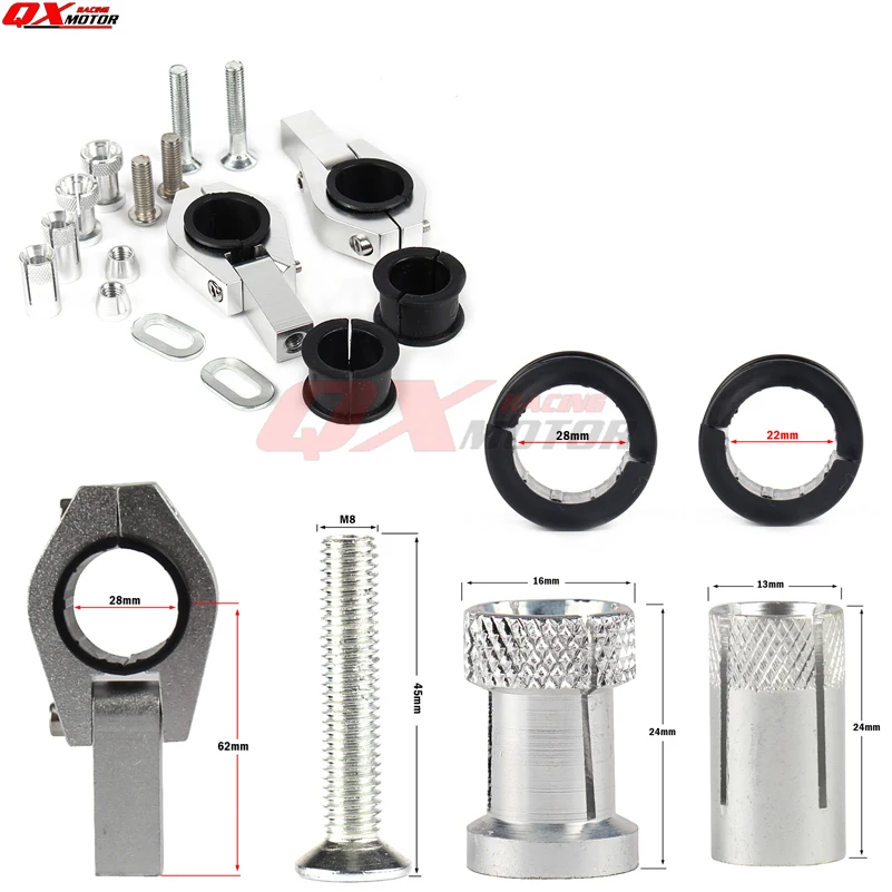 Universal Motorcycle Hand Guards Handguard For CRF YZF KLX KXF KTM EXC EXCF SX SXF Dirt bike MX Motocross
