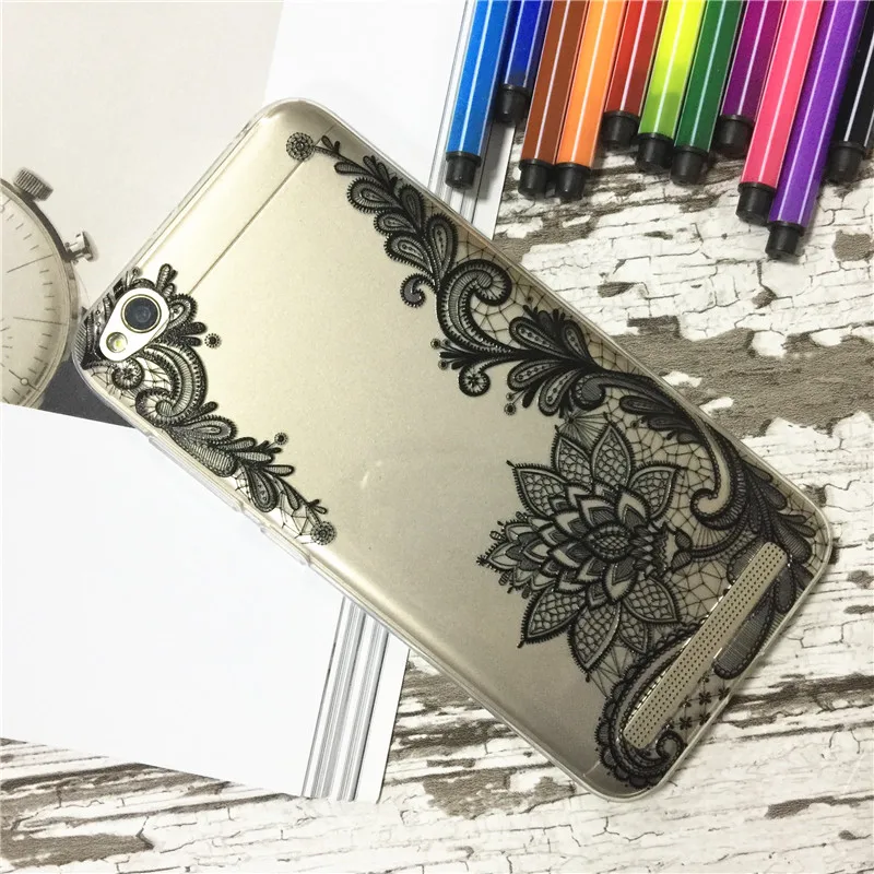 xiaomi redmi 4x Case Silicon mandala totem Painting Soft TPU Back Cover for Phone fitted shell |