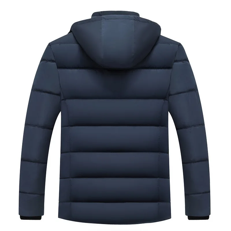  Parka Men Coats 2019 Winter Jacket Men Thicken Hooded Waterproof Outwear Warm Coat Fathers' Clothin - 32927184509