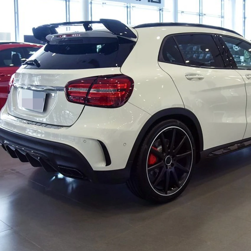 Наклейки на задний бампер и вентиляционное отверстие для Mercedes Benz GLA Class X156 GLA45