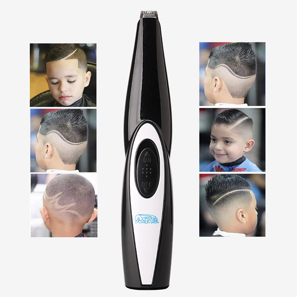 New Kids Hair Clipper Barber scissors carved carving tools Hair Trimmer