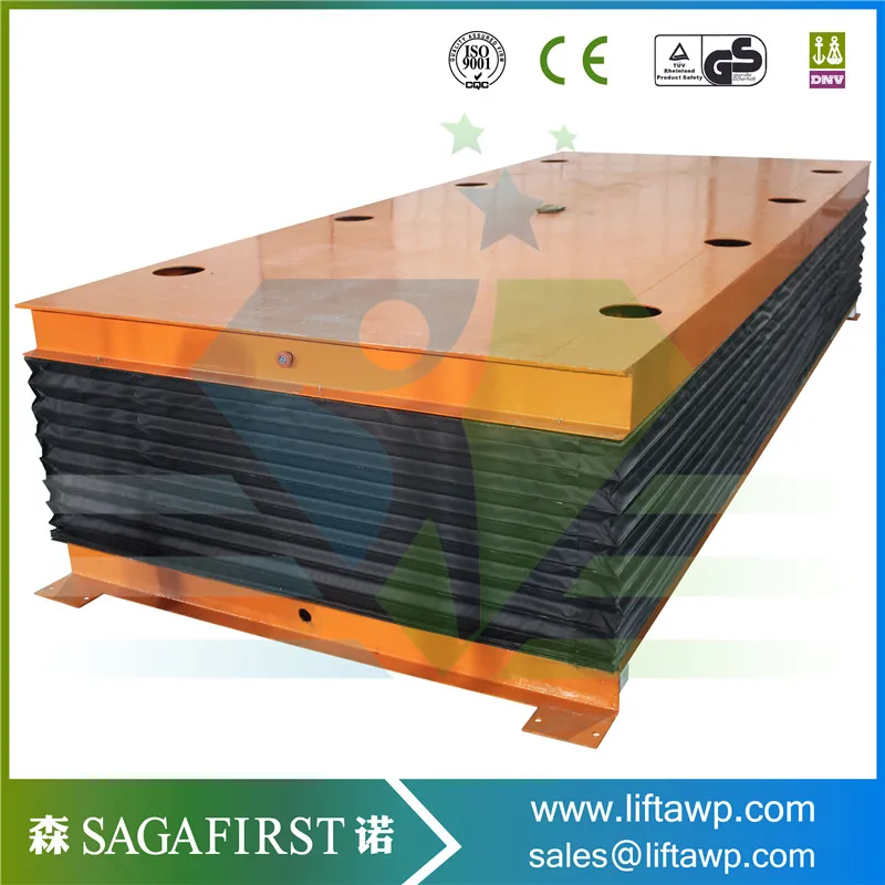 CE table lifter hydraulic truck loading lift table