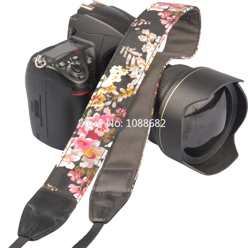 LF-05 Camera Shoulder Strap Neck Belt Durable Cotton with Microfiber Camera Strap