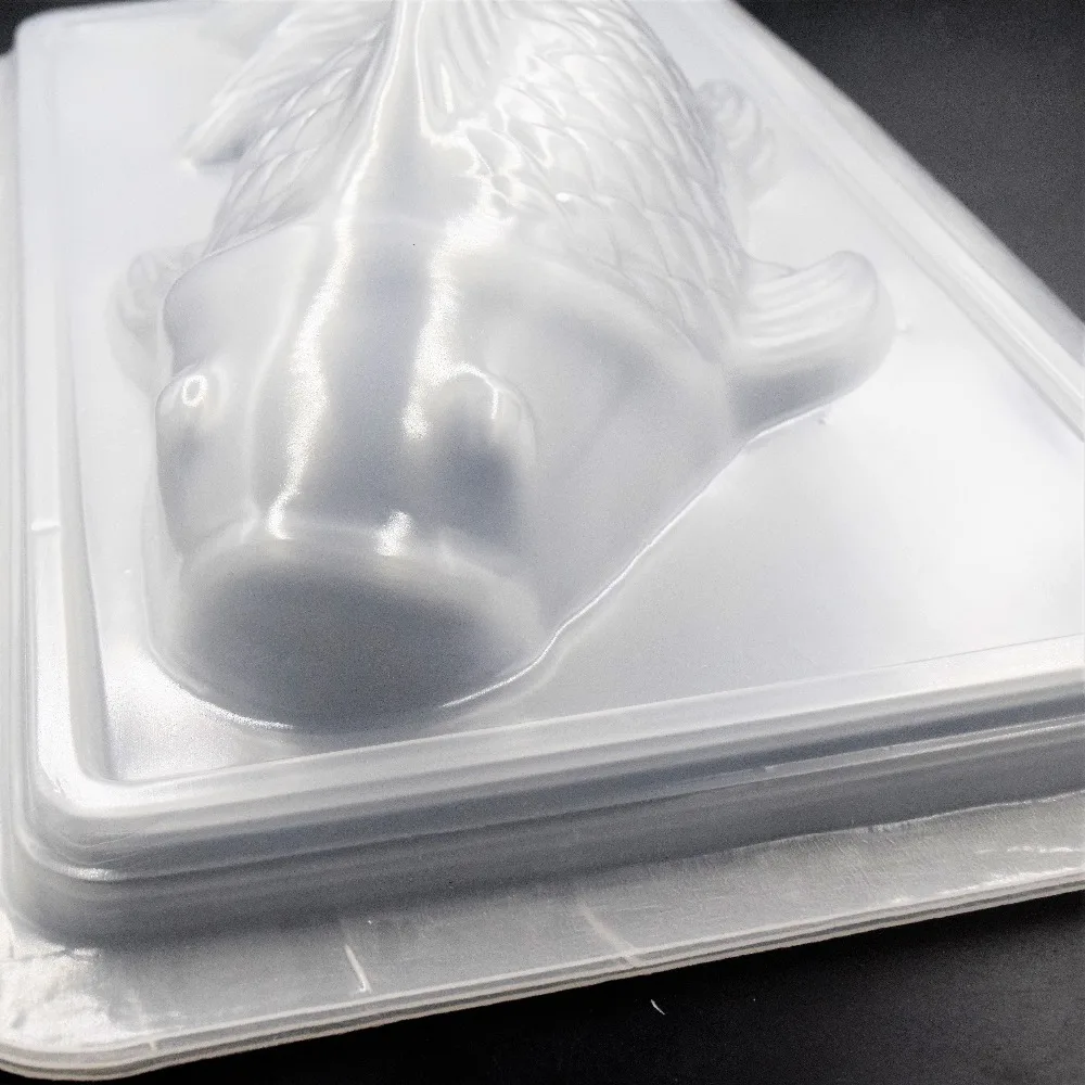 3D форма для рыбы и карпа сделай сам Пластиковая желе ручной работы сахарного