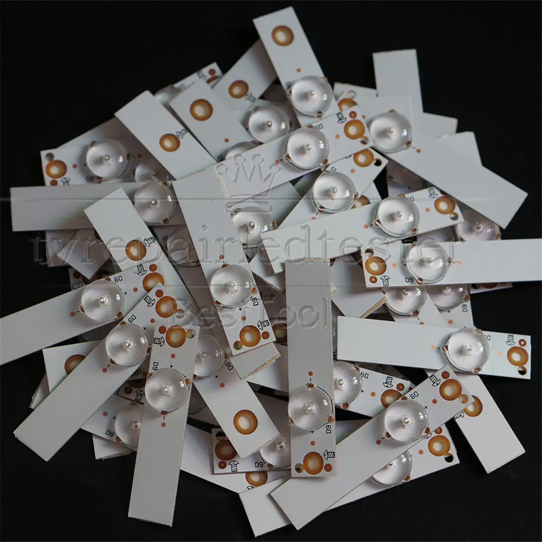 100 настольная лампа Beads 3 V/6 светодиодный с оптическим объективом Fliter полосы белые лампы 32-65 дюймов ремонт бар SMD набор для телевизора прочный