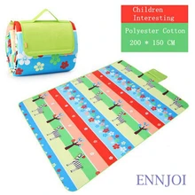 200x150 см складной водонепроницаемый коврик для кемпинга коврик для пикника и похода пляжный коврик для пикника на открытом воздухе детское ползающее одеяло Пляжный коврик