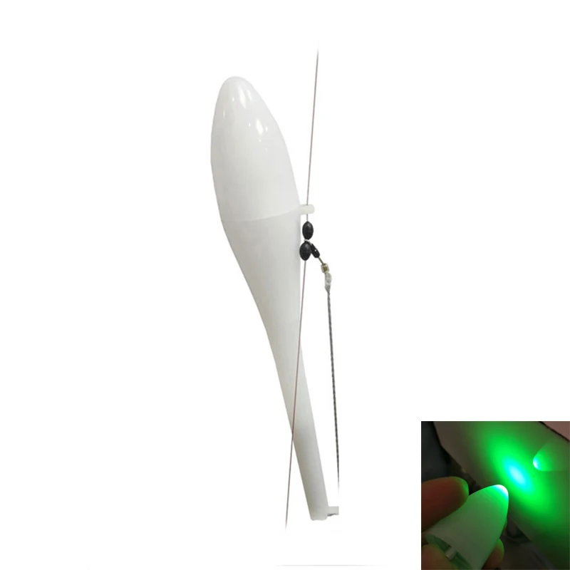 

Electric Automatic Light Alarm Fishing Hook Children Catch Night Fishing Luminous Float Set for Fish Floats Gear Accessory T45