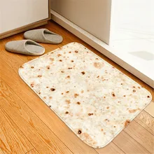 Прямая поставка, комфортная пищевая продукция Burrito, покрывало, Квадратный Ковер для ванной комнаты 40X60 см