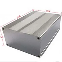 Aluminum project Box electrical Enclosure Case DIY 55mm(2.16″)(H)X105mm(4.14″)(W)X150mm(5.91″)(L) NEW