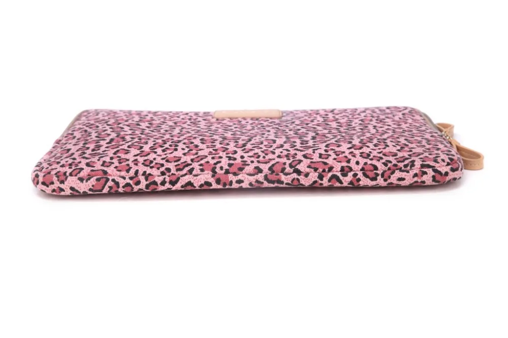 Lisen Leopard's Spot Canvas Fabric Laptop Sleeve Notebook Zipper Inner Pouch Carry Bag for Dell Hp Lenovo Sony Toshiba Acer Asus Lisen Leopard's Spot Canvas Fabric Laptop Sleeve Notebook Zipper Inner Pouch Carry Bag for Dell Hp Lenovo Sony Toshiba Acer Asus