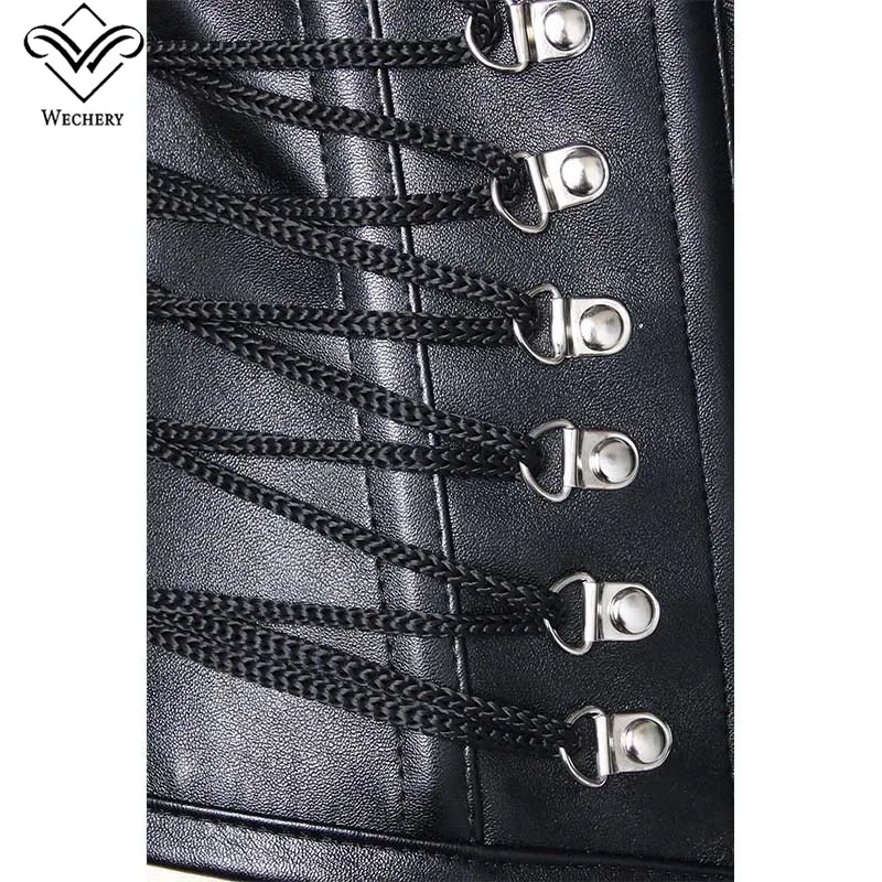 Wechery Women Steampunk Corsets Sexy Retro Buckle Corselet Lace Up Underbust Bustiers Korset Gothic Clothing Gorset Tops Party Wechery Women Steampunk Corsets Sexy Retro Buckle Corselet Lace Up Underbust Bustiers Korset Gothic Clothing Gorset Tops Party