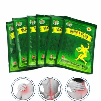 

48Pcs/6Bags Vietnam Red Tiger Balm Back Body Relaxation Herbal Plaster Pain Relief Patch Medical Plaster Ointment Joints C077
