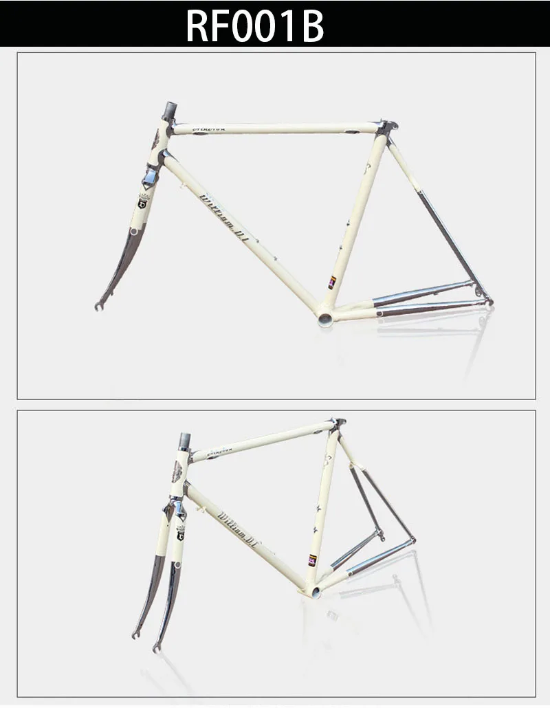 Perfect Chrome molybdenum steel fixie  frame road bike frame 700 C frame 48 cm 50 cm 52 cm 54 cm  road Bike frame DIY 4