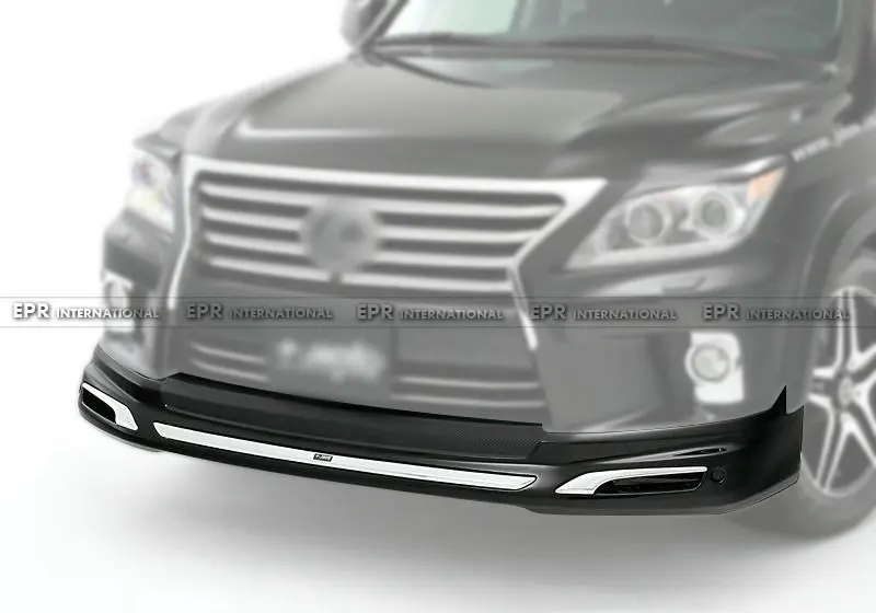 FRP передний спойлер для Toyota Land Cruiser(2012 +) 200 JAS тип стекло с хромом Комплект