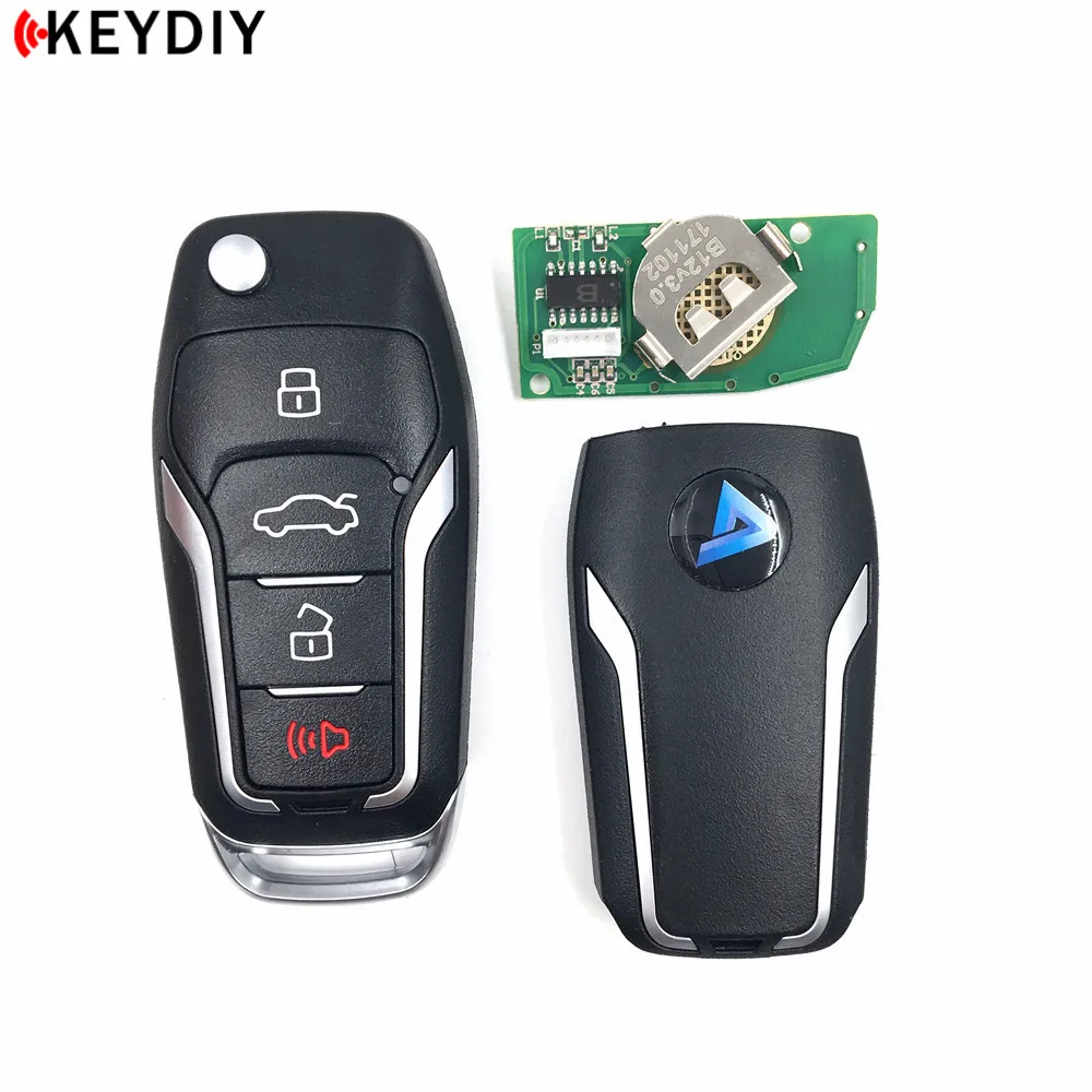 KEYDIY KD B12-4/3 для KD900/KD900+/URG200 ключ программист серии B пульт дистанционного управления для Ford