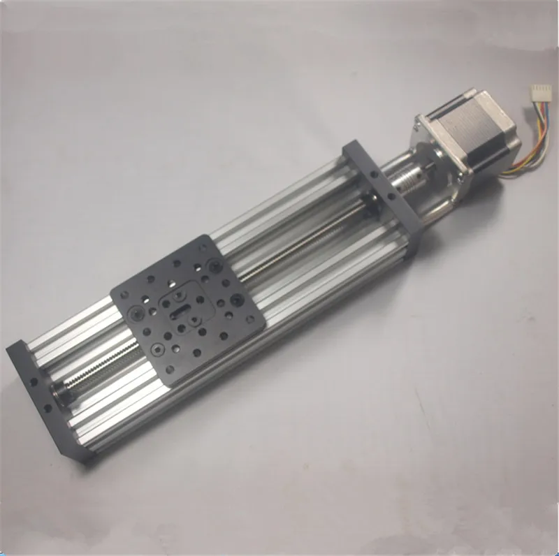 Funssor 3D принтер DIY 250 мм NEMA 23 c beam Z axis kit с TR8 * 8 (2 мм) свинцовый винт комплект линейного