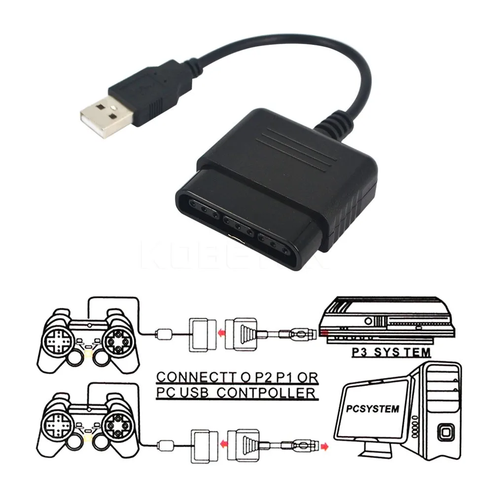 Высококачественный Джойстик для Sony PS1 PS2 Play Station 2 Геймпад PS3 ПК USB игровой