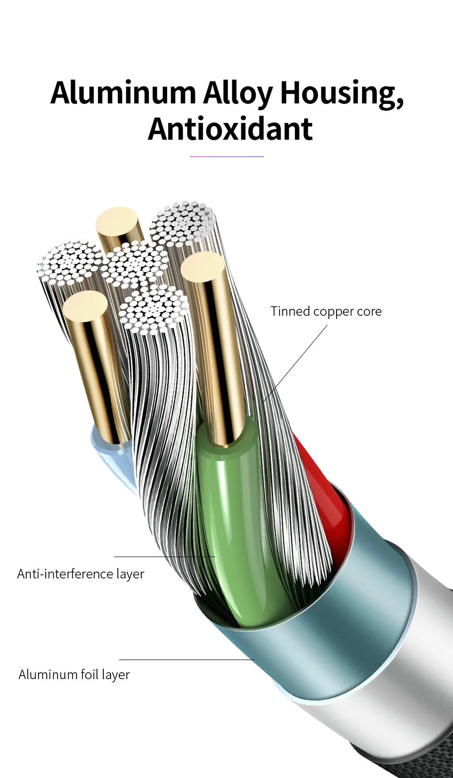 Mcdodo 90 Degree USB Cable For iPhone X Xs Max XR Fast Charging Data Cable For iPad iPhone 8 7 6s Plus 5s with LED Light (8)