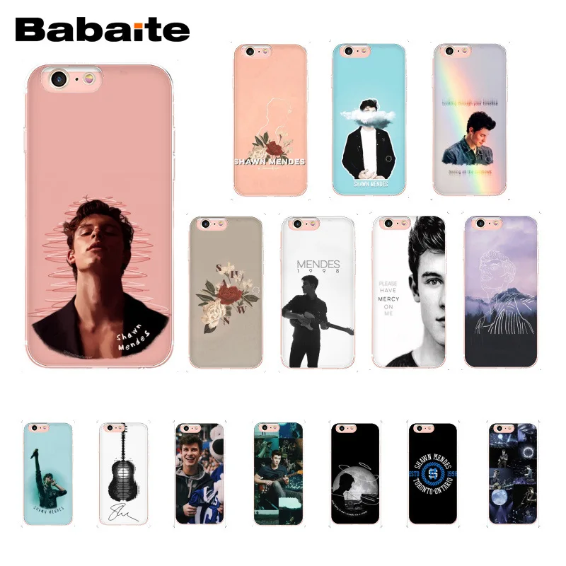 Babaite хит поп-певец Шон Мендес Magcon чехол для телефона для iphone 11 Pro 11Pro Max 8 7 6 6S Plus X XS MAX 5 5S SE XR