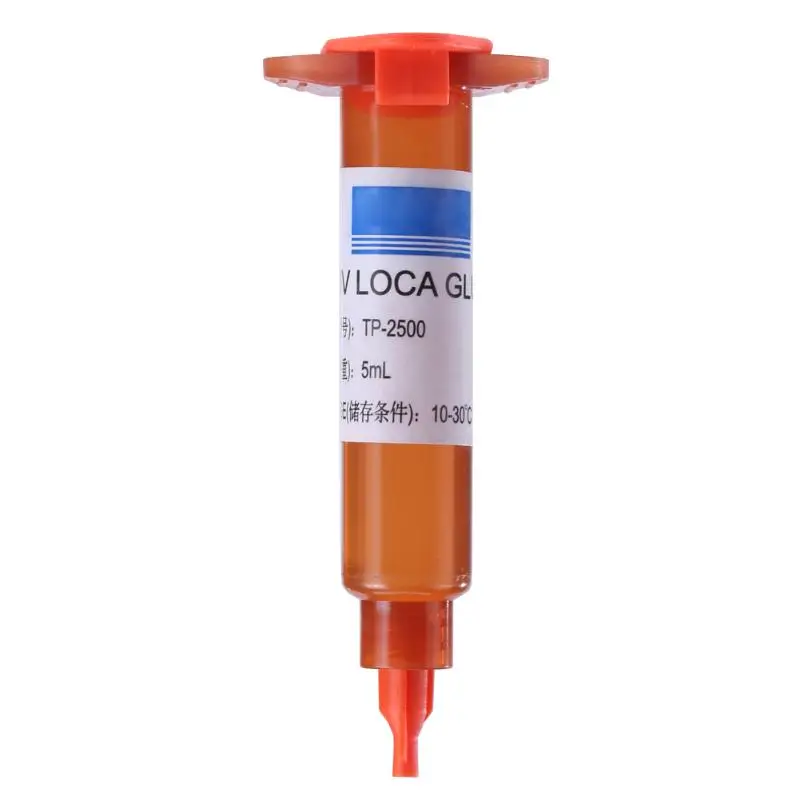 Жидкий оптический клей Loca UV 5 мл прозрачный для мобильного телефона инструмент