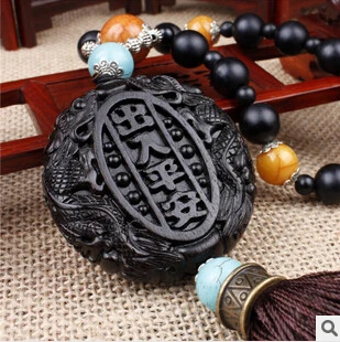 The car auto switch Safe trip wherever you go with pendant quality ebony carving handicraft hanging wholesale | Автомобили и