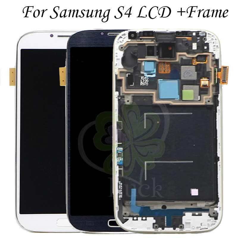 

i337 i9505 i9500 i545 m919 LCD For Samsung S4 Lcd Screen Digitizer with frame Assembly Mobile Phone repair parts