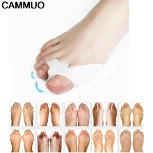 2 шт. гель-носок ортопедический Уход за ногами инструмент Bunion корректор кости большой носок протектор Выпрямитель для волос силиконовый разделитель пальцев на ногах