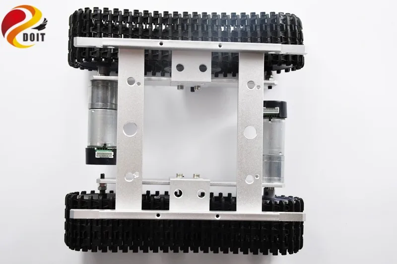 Официальная версия обновления DOIT с датчиком Холла двигатели Танк шасси автомобиля/отслеживается для DIY/робот умный автомобиль часть для дистанционного управления