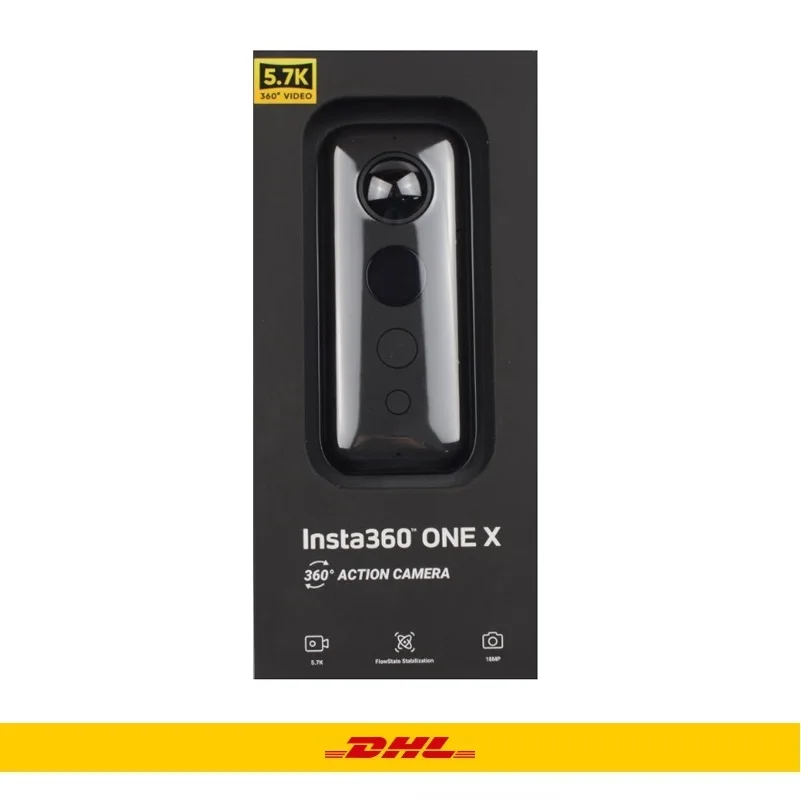 Insta360 ONE X Экшн-камера VR 360 камера для iPhone и Android 5,7 K видео 18MP фото невидимая селфи-палка - Цвет: Standard Bundle