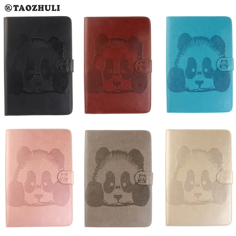 

Panda Pattern Magnetic Wallet Flip PU Leather Case For iPad mini 1 2 3 mini1 mini2 mini3 7.9'' Coque Back Cover With Card Slot