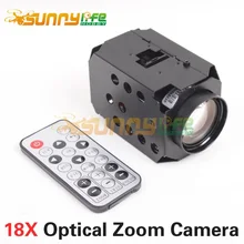 1080P 18X HD Optical Zoom Camera with TF Storage Output CMOS Sensor Camcorder HD Lens for FPV Aerial Photography