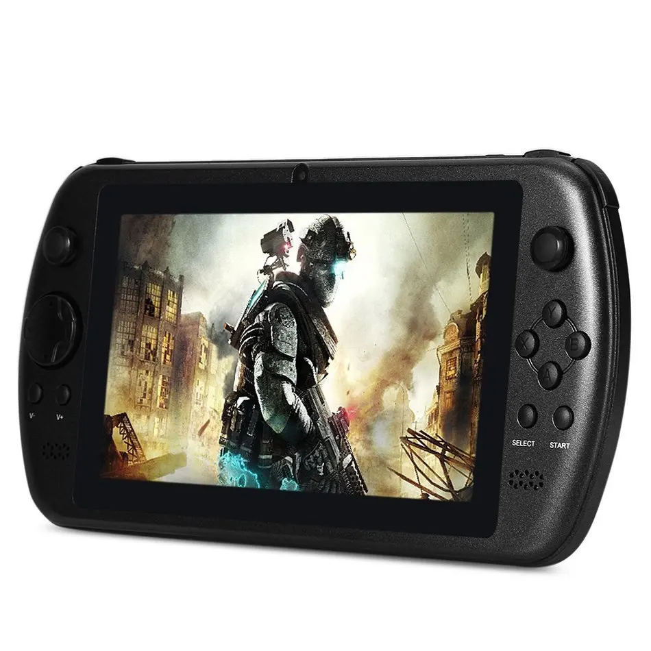 GPD Q9 GamePad Game Tablet PC RK3288 7'' Android 4.4 Quad Core Game Handheld Console 2GB/16GB 3D Game Player 0.3MP Camera